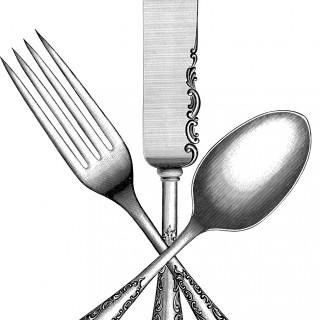 Vintage Silverware Image