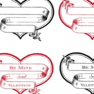 Free Printable Heart Labels
