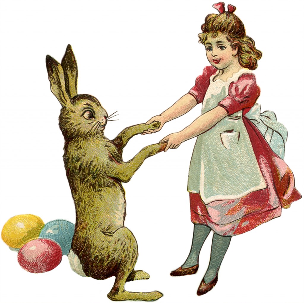 Free Vintage Easter Bunny Images