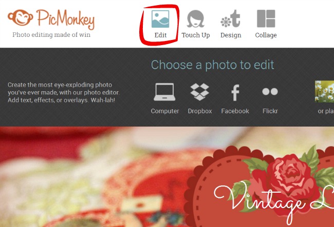 Resize, rotate and mirror images with PicMonkey-The Graphics Fairy