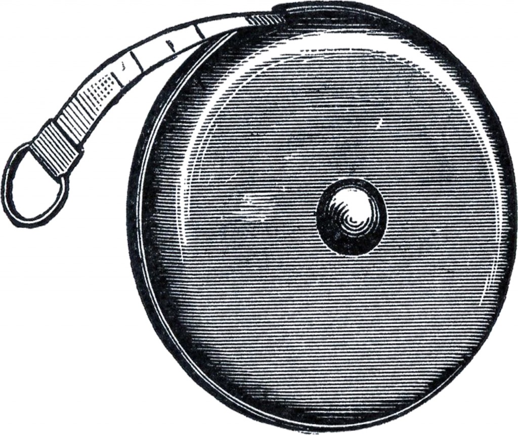 Vintage Tape Measure Clip Art