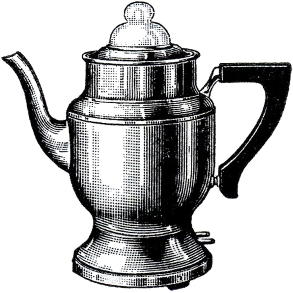 Vintage Coffee Pot  Image The Graphics Fairy