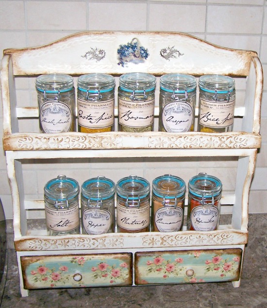 DIY Vintage Spice Rack - Reader Featured Project - The ...