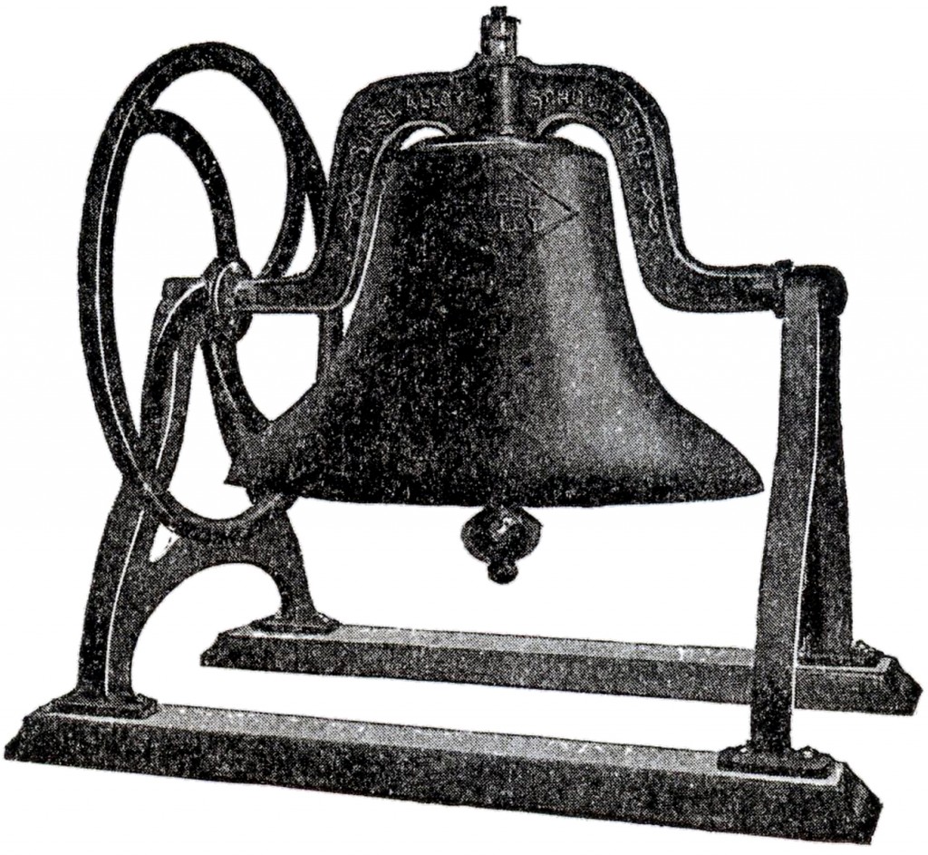 Vintage Iron School Bell Image