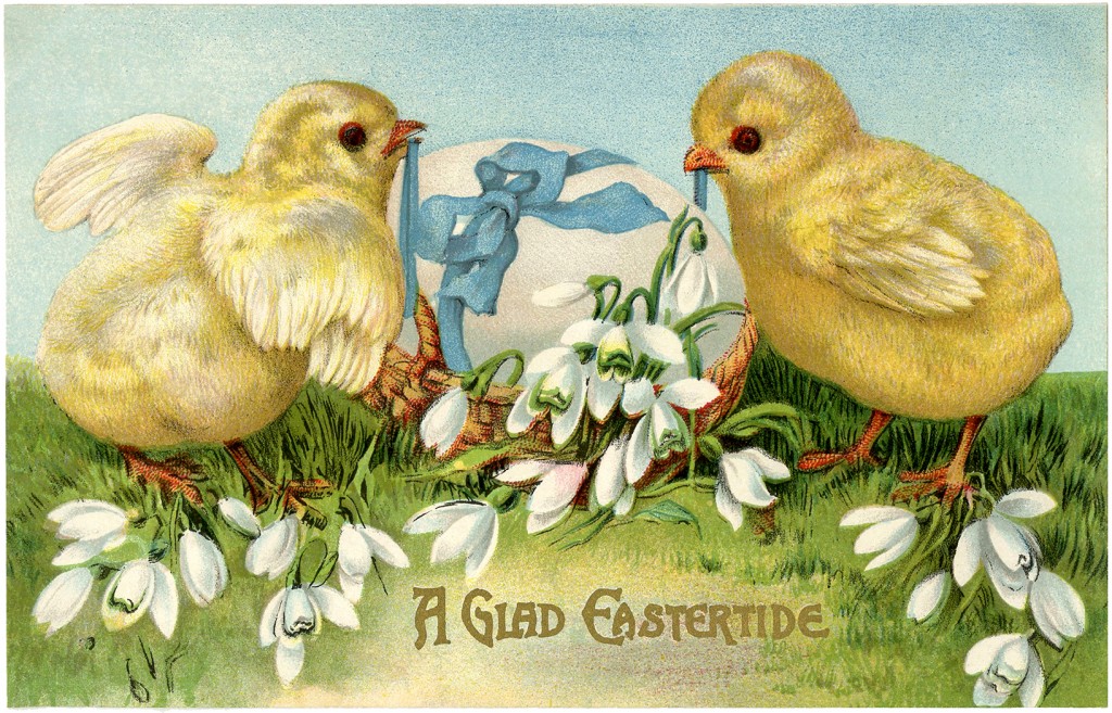 Vintage Easter Card