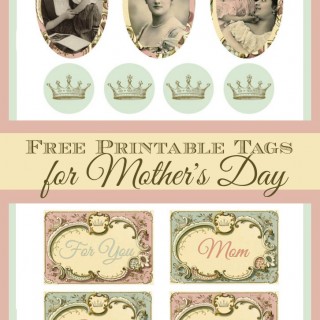 Free printable Mother's Day gift tags