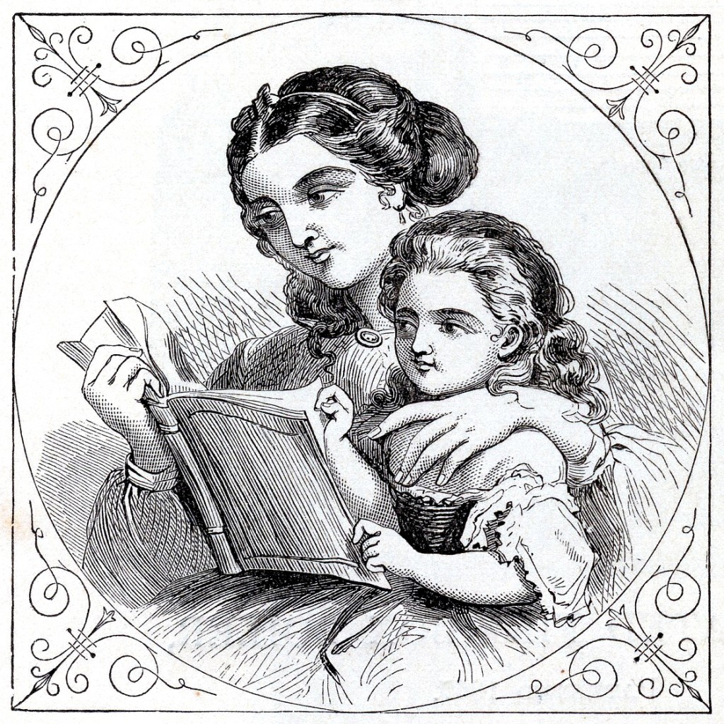 Mother and Child Story Time Image