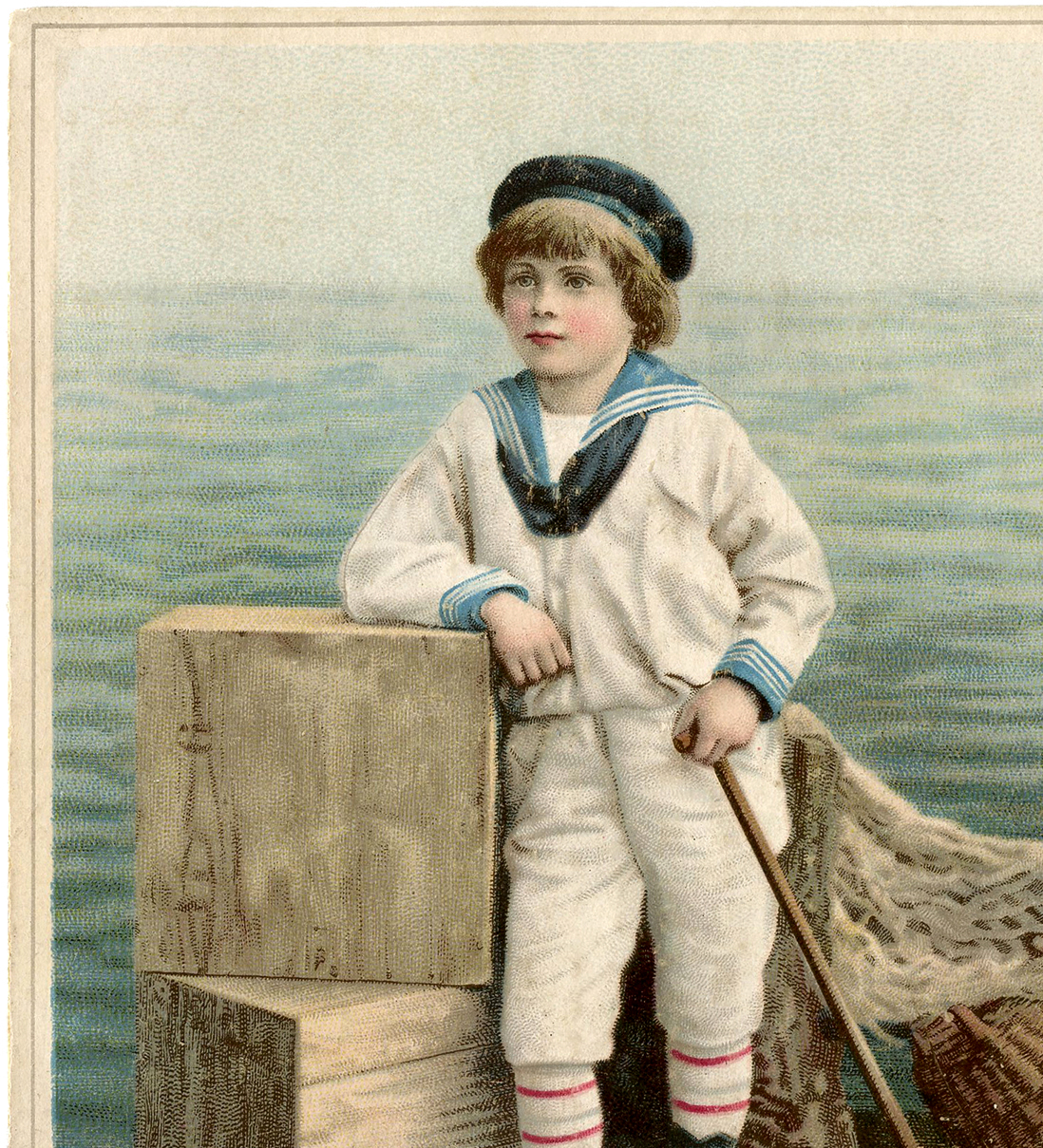 Beautiful Vintage Sailor Boy Image! - The Graphics Fairy1098 x 1209