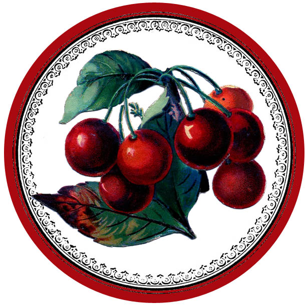 Cherry Jam label