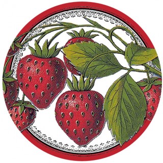 Strawberry jelly label