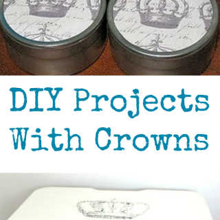 projects with crowns, showing crown table and tins