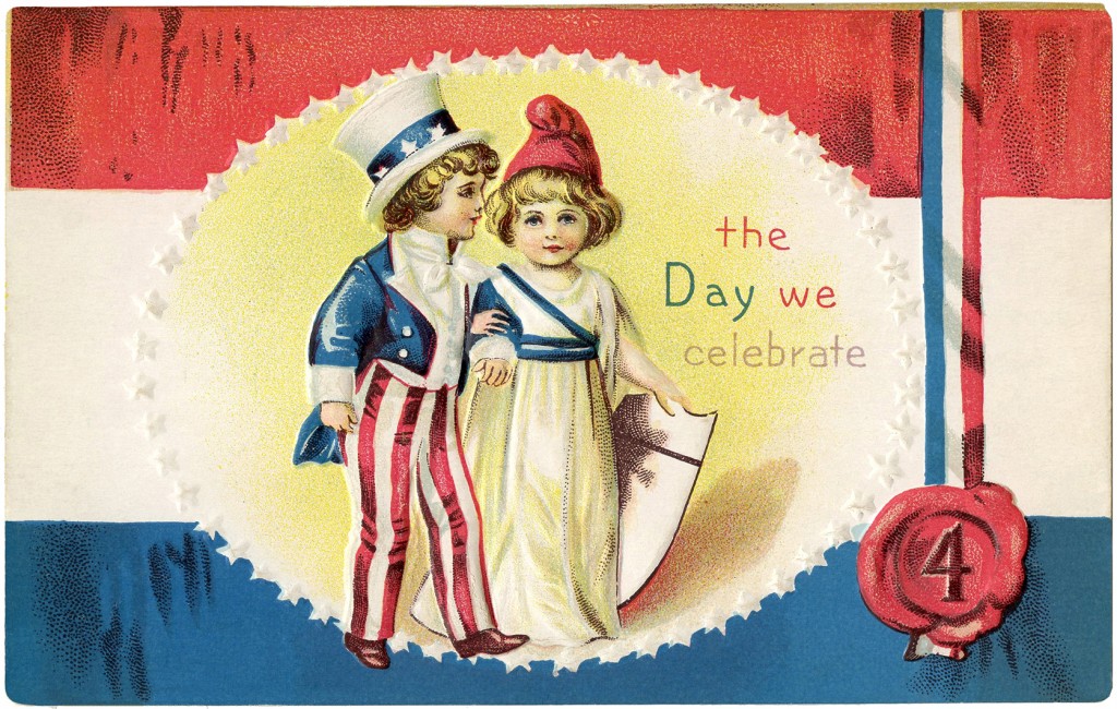 July 4th Kids Image