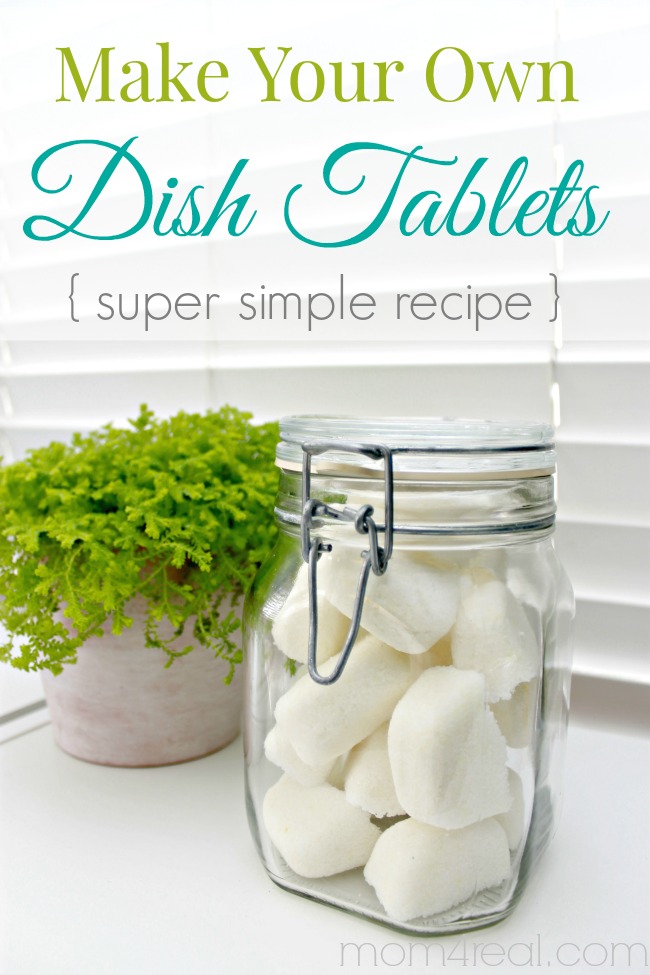 Make your own dish tablets