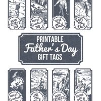 father's day gift tags printable