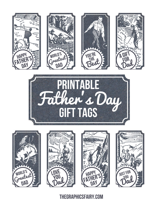 Fathers day hot sale gift tags