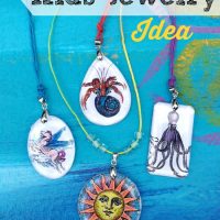 Kids Jewelry Making Idea!