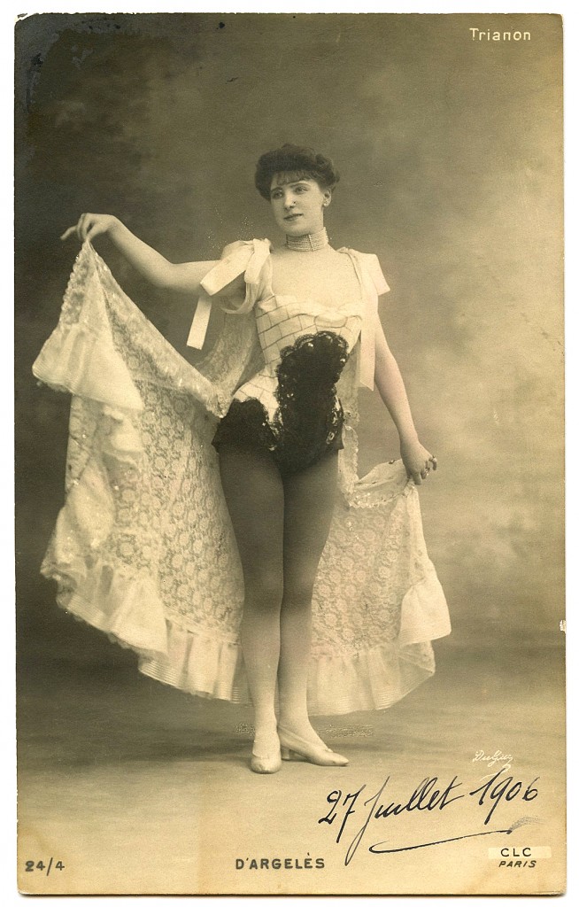 Vintage Showgirl Image