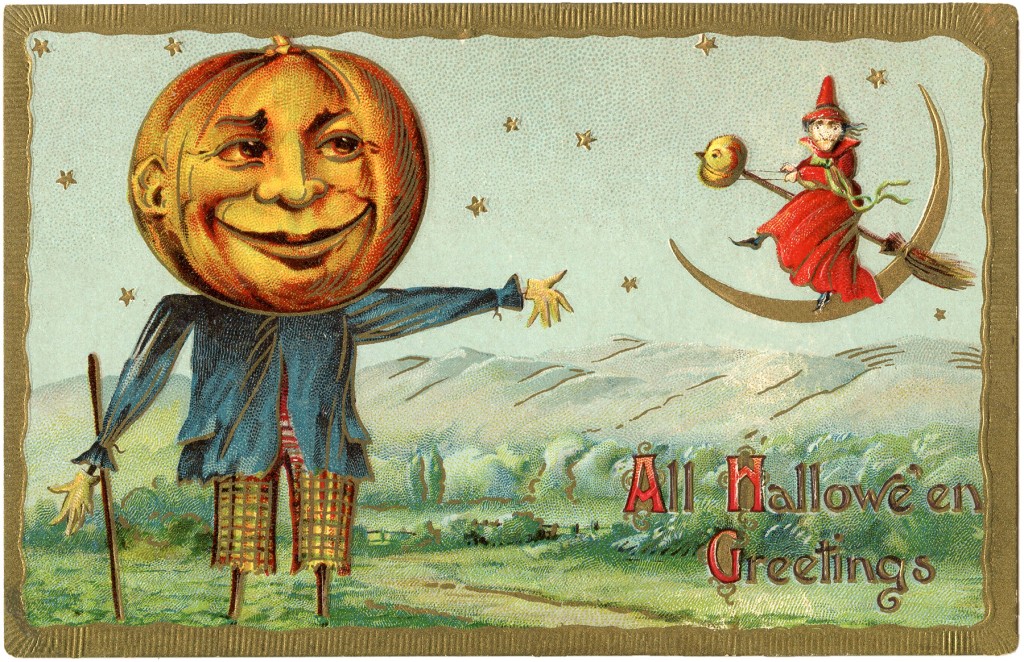 Halloween Scarecrow Image  The Graphics Fairy