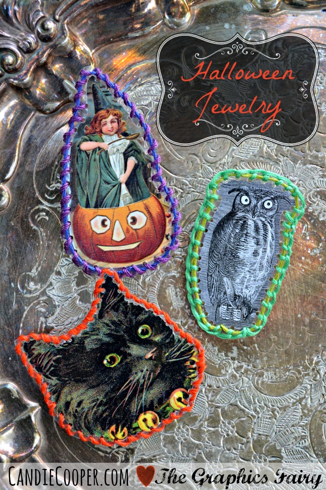 Easy Halloween Jewelry Idea with Candie Cooper