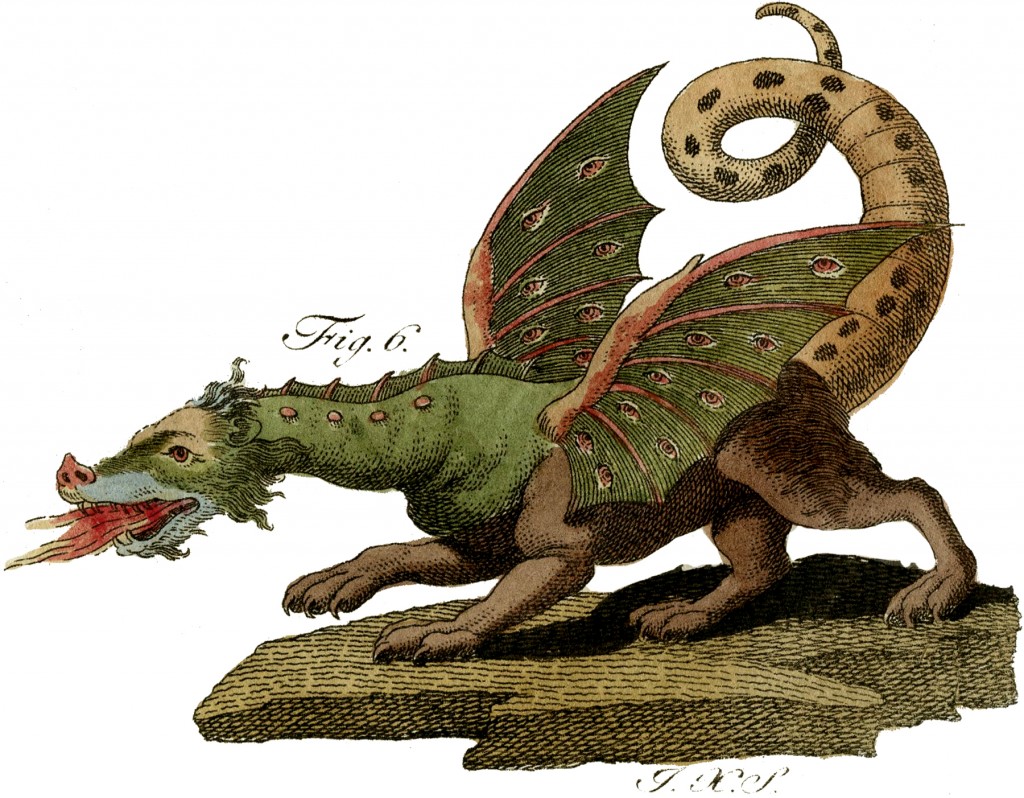 Vintage Dragon Image