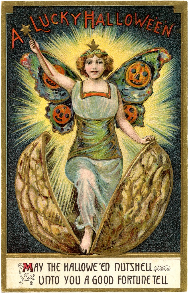 Vintage Halloween Postcard