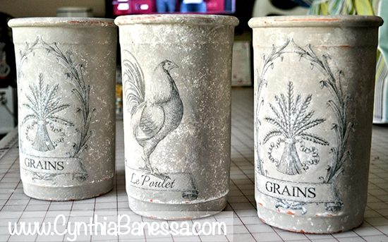 Farmhouse kitchen canisters