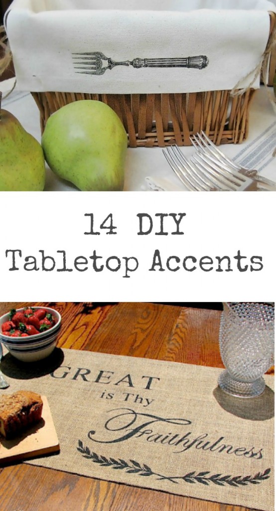 14 DIY Tabletop Accents