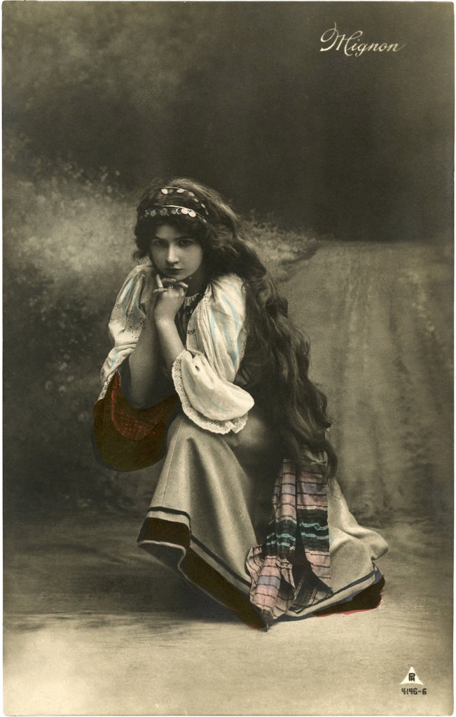 Pretty Vintage Gypsy Photo