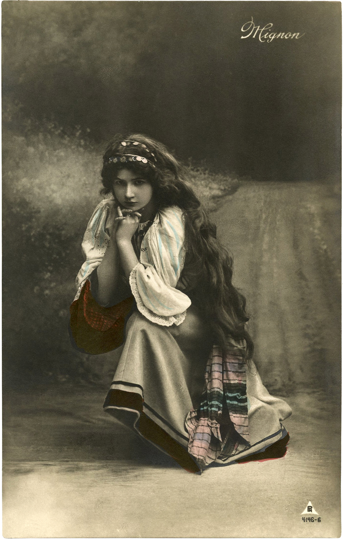 Pretty Vintage Gypsy Photo The Graphics Fairy