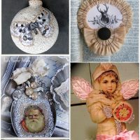 24 DIY Vintage Ornaments