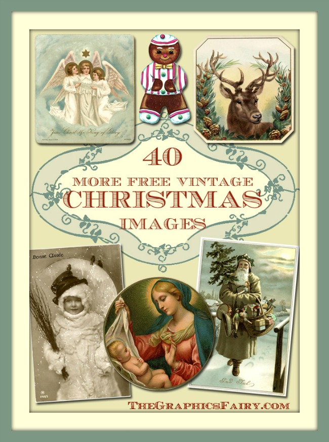 40 Free Christmas Images! - The Graphics Fairy