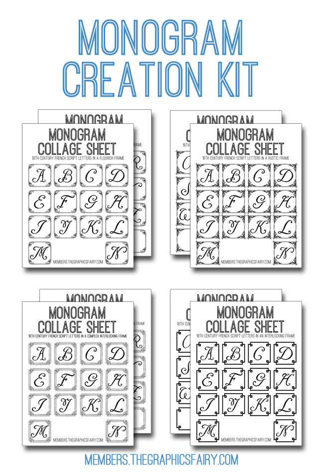 Monogram Creation Kit