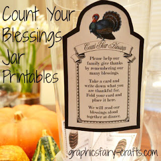 count your blessings jar with label