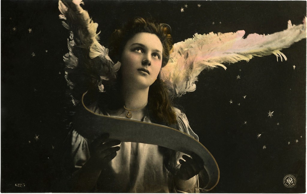 Antique Angel Photo - Beauty! - The Graphics Fairy