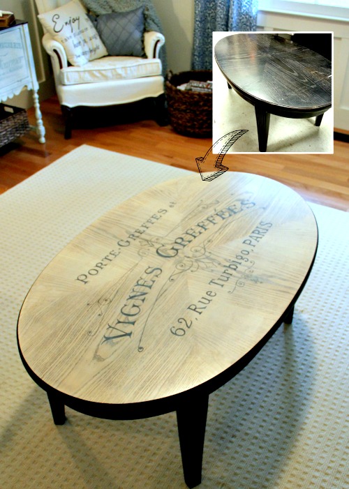 DIY Coffee Table Makeover - Reader Feature - The Graphics ...