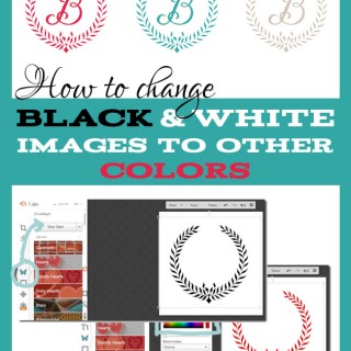 how to change black and white images to other colors graphic