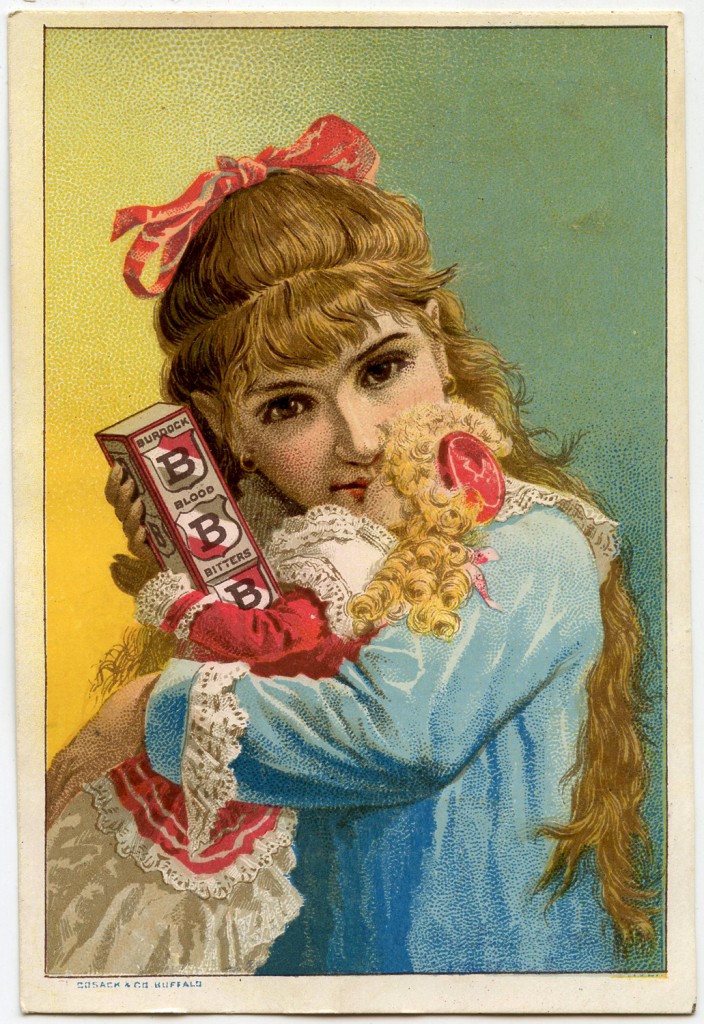 Victorian Girl Doll Image