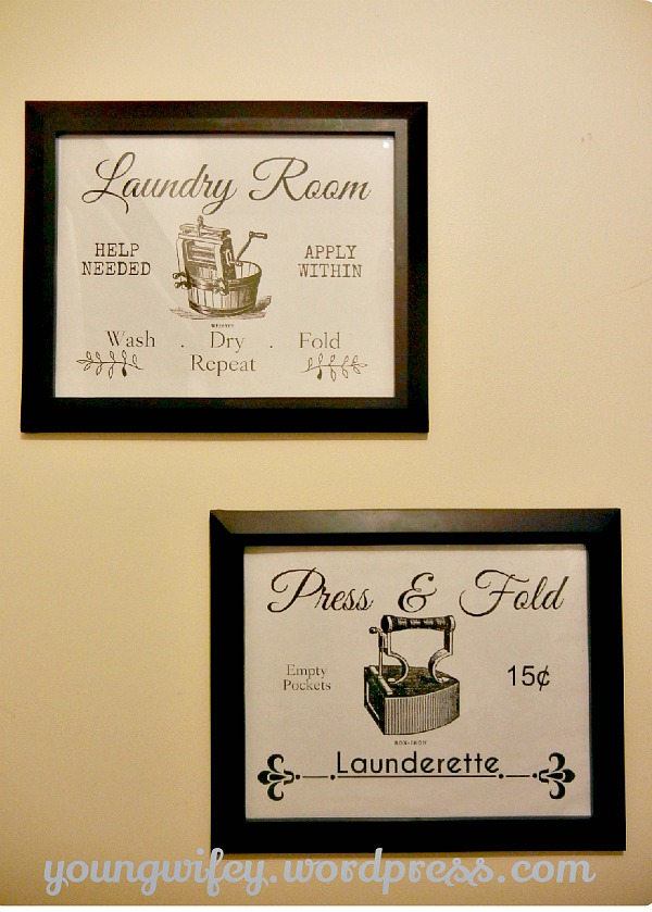 Diy Vintage Laundry Room Signs Reader Feature The