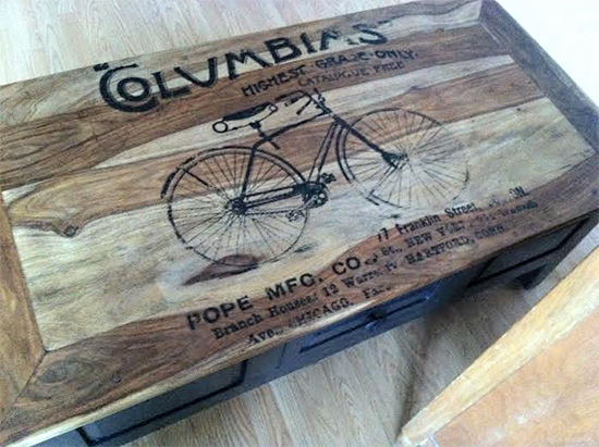 Bicycle table project