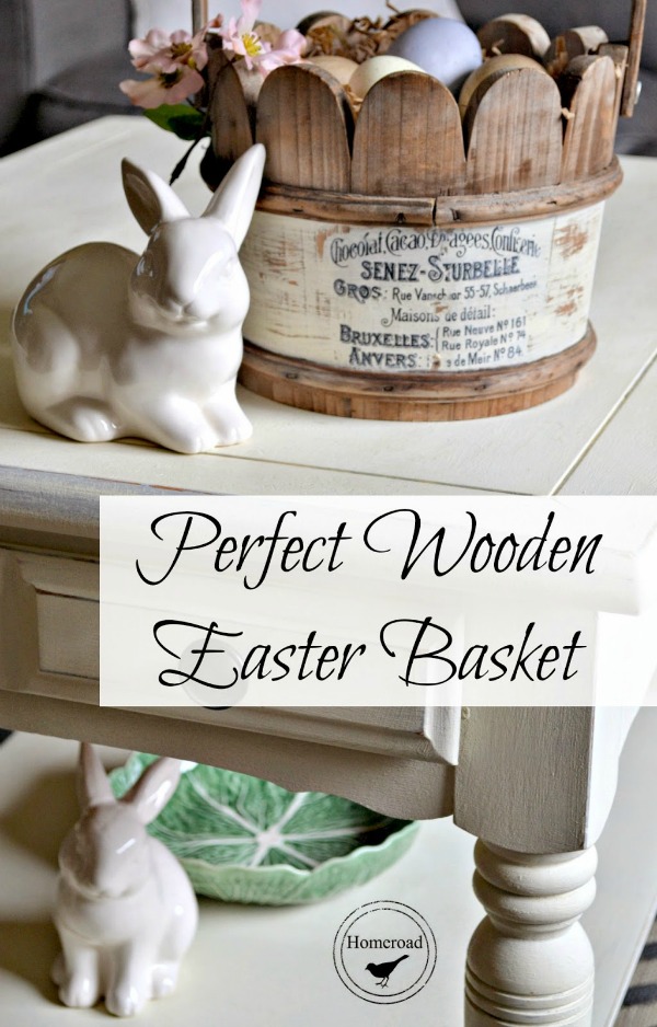 DIY Wooden Easter Basket - Reader Feature - The Graphics Fairy