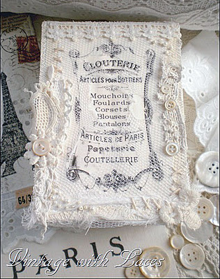 08 - Vintage with Laces - French lace Box