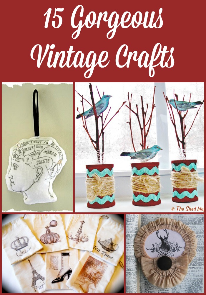 15 Gorgeous Vintage Crafts