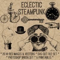 Eclectic Steampunk SVG Kit