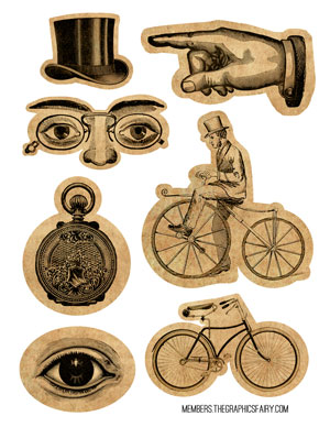 steampunk_collage_sheet2_graphicsfairy