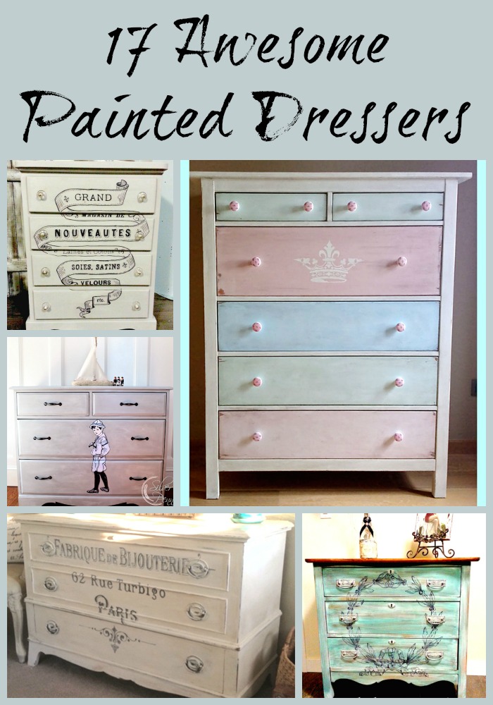 17 Awesome Painted Dressers The Graphics Fairy