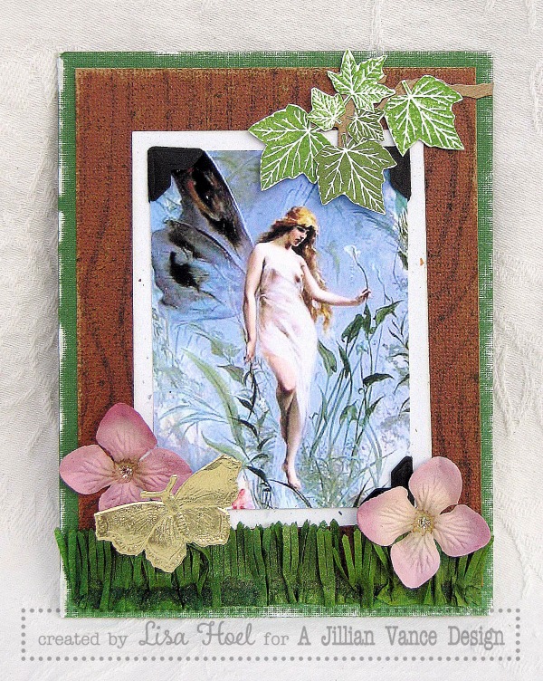 Spring fairy card