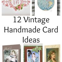 12 Vintage Handmade Card Ideas