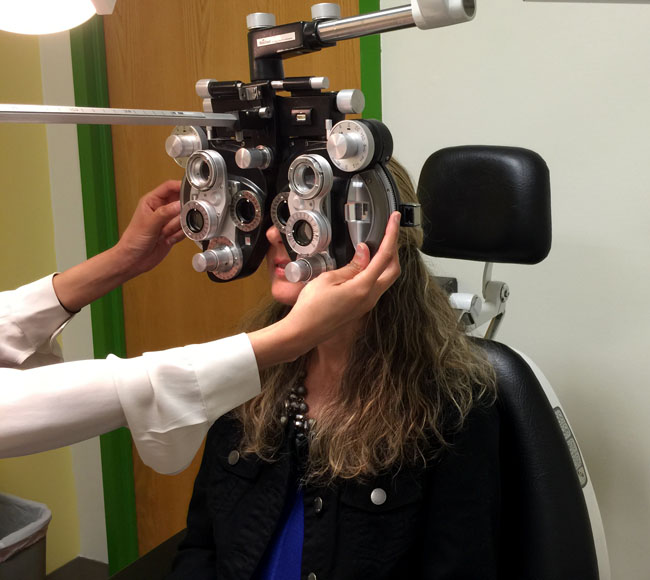 Eye Exam at Pearl Vision