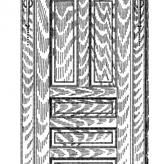Vintage Oak Door Image