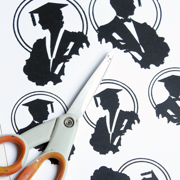 DIY Graduation Decoration with Free Printable! The Graphics Fairy